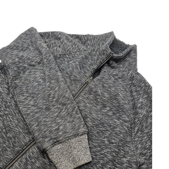 Lucky Brand Gray Full Zipper "Softest Knitwear"‎ Women's Jacket Size M - Picture 1 of 4